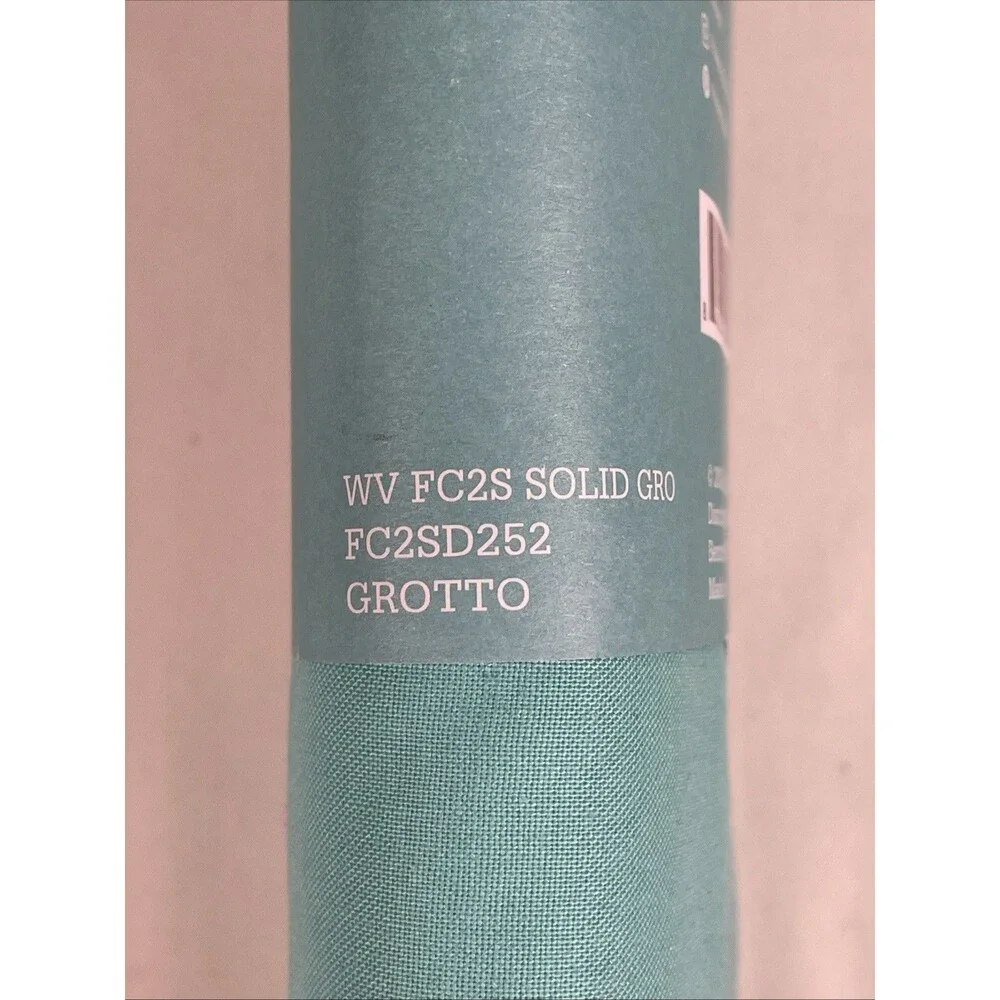 NEW 2 Yards PreCut Waverly Inspirations Solid Grotto 100% Cotton Fabric 72”x44”